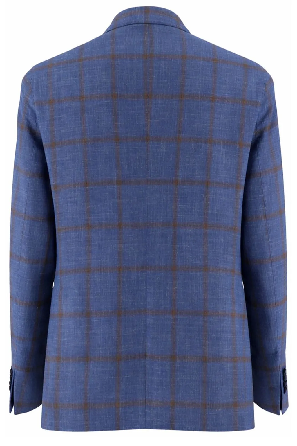 Brando Checked Two-Button Blazer