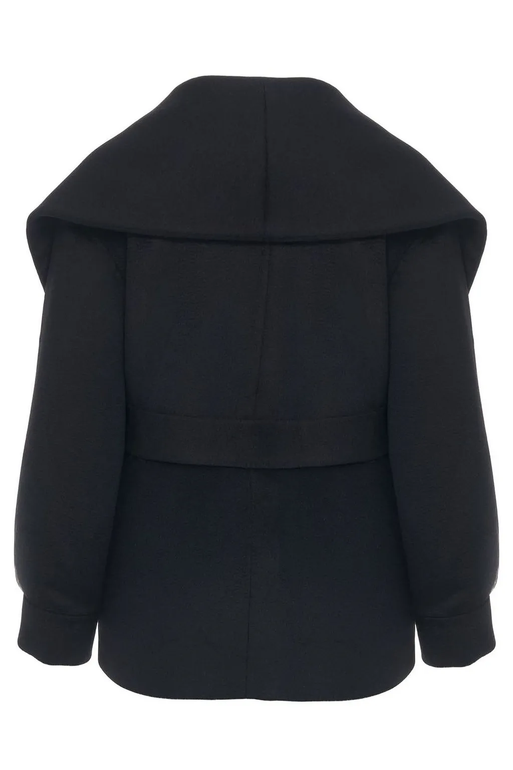 Breras Belted Waist Shawl Collar Jacket