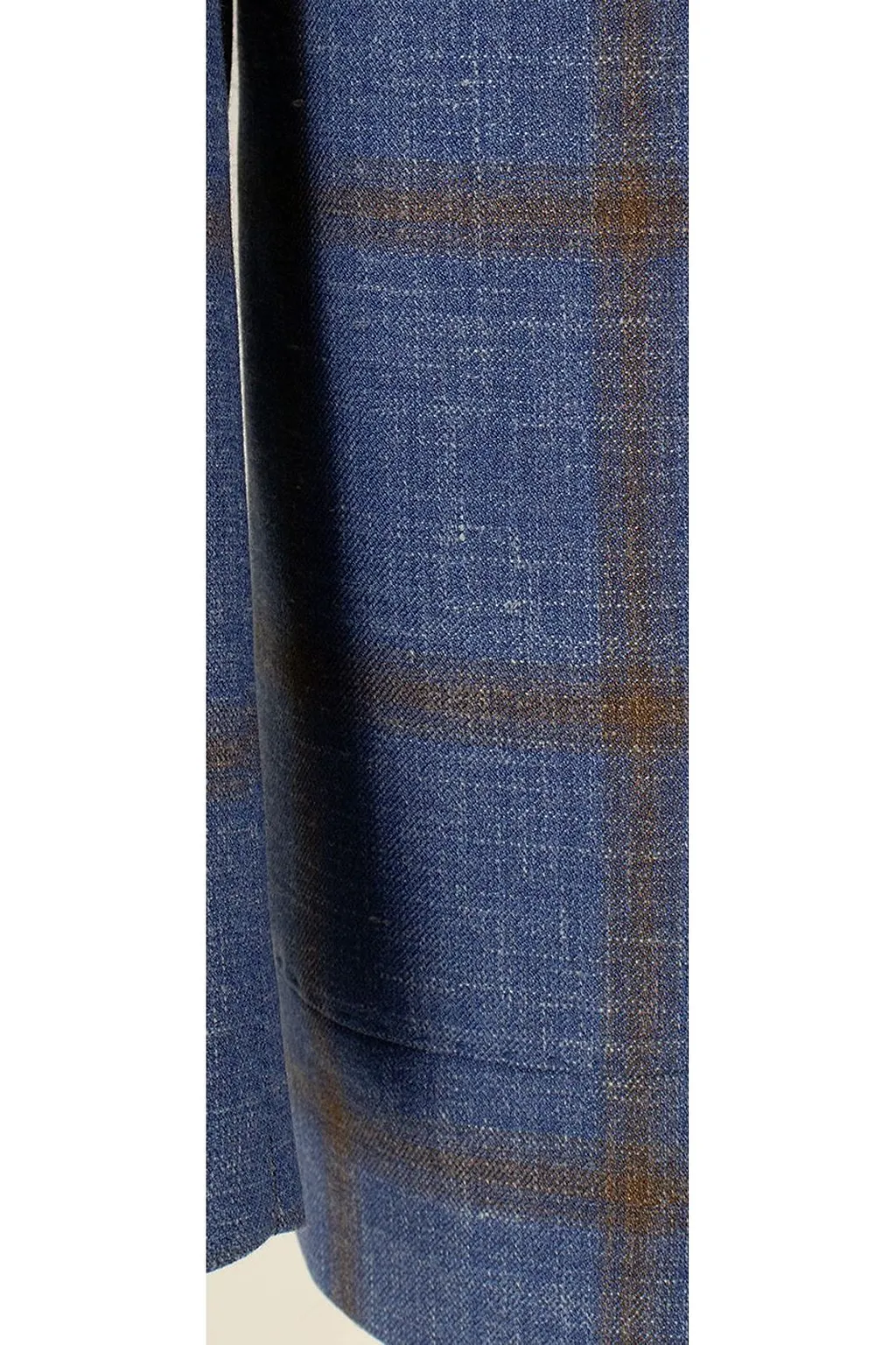 Brando Checked Two-Button Blazer