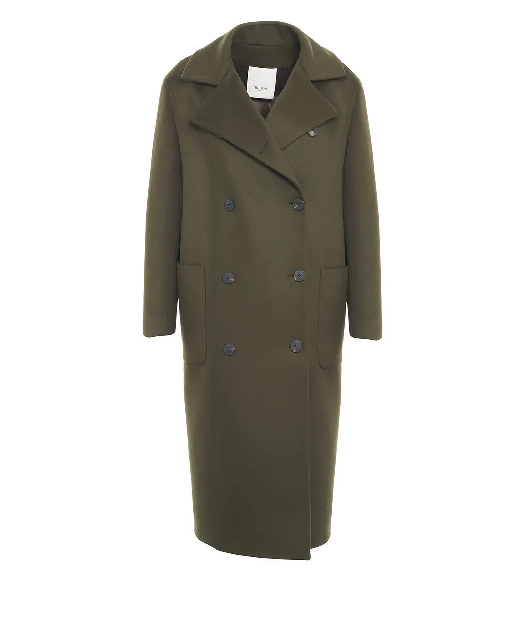 Breras Double Breasted Long Coat