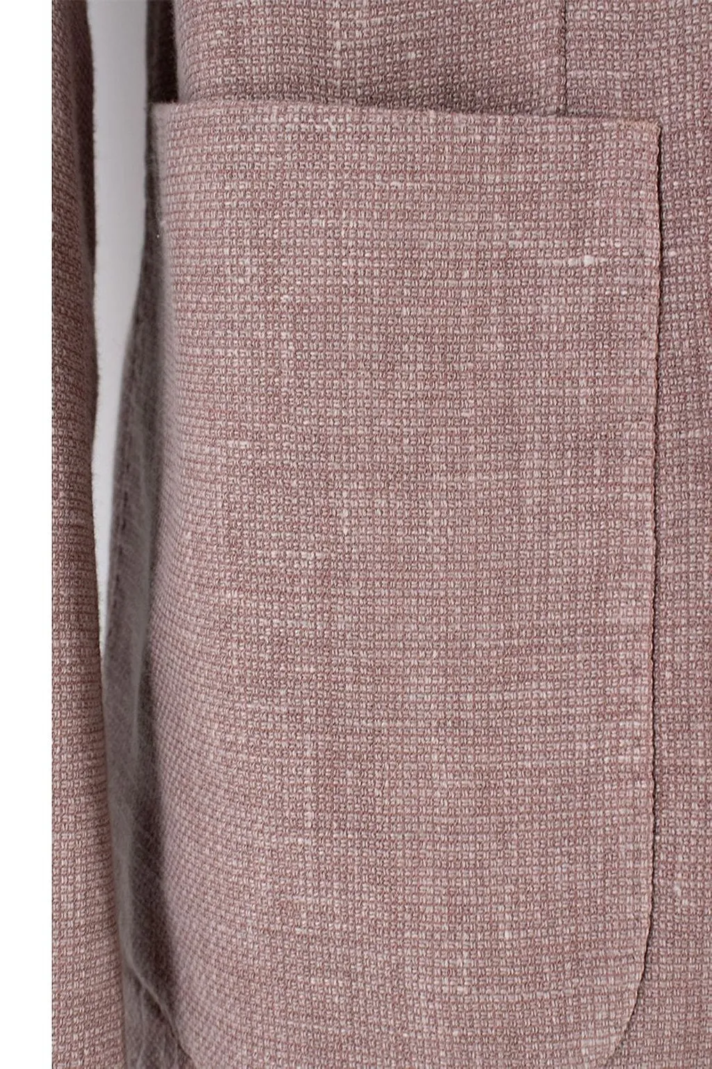 Brando Slub Weave Single-Breasted Blazer