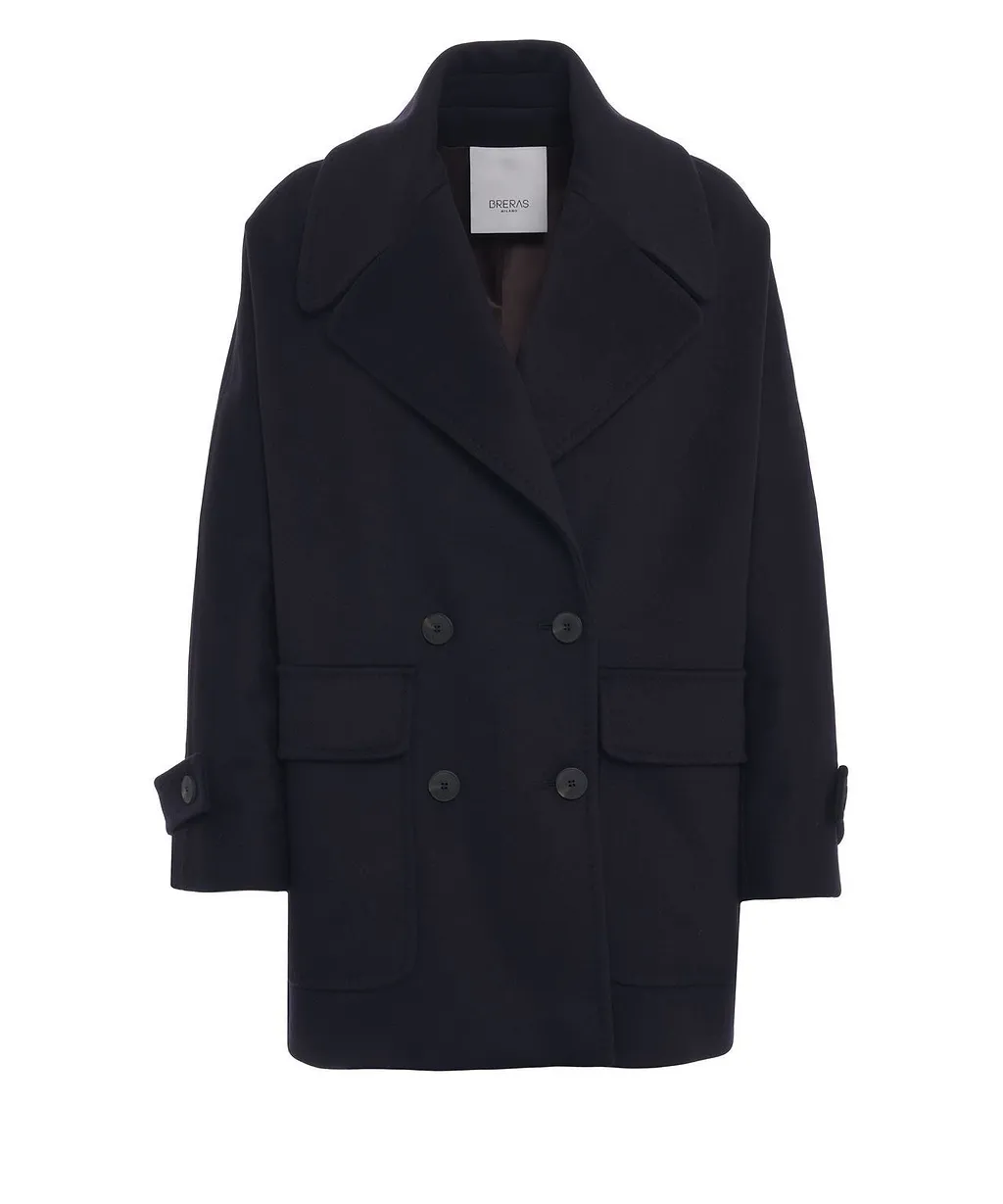 Breras Double Breasted Short Coat