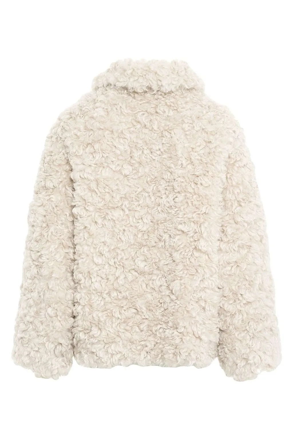 Breras Faux Fur Buttoned Jacket