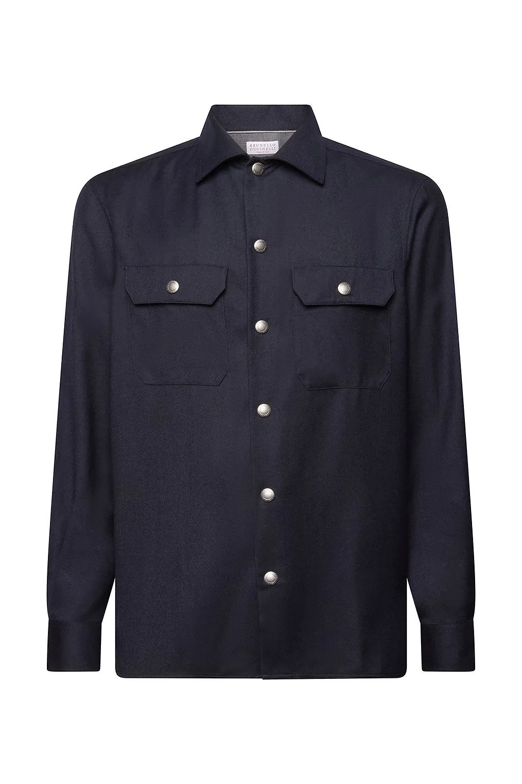 Brunello Cucinelli Long Sleeved Buttoned Overshirt