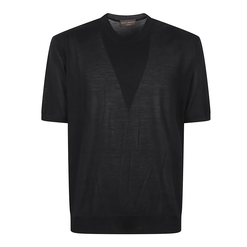 Brett Johnson Sheer Knit T-Shirt