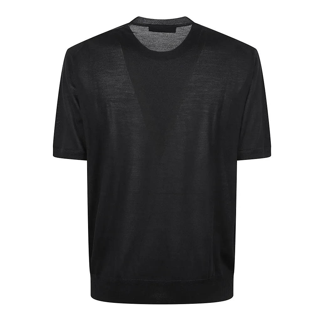 Brett Johnson Sheer Knit T-Shirt
