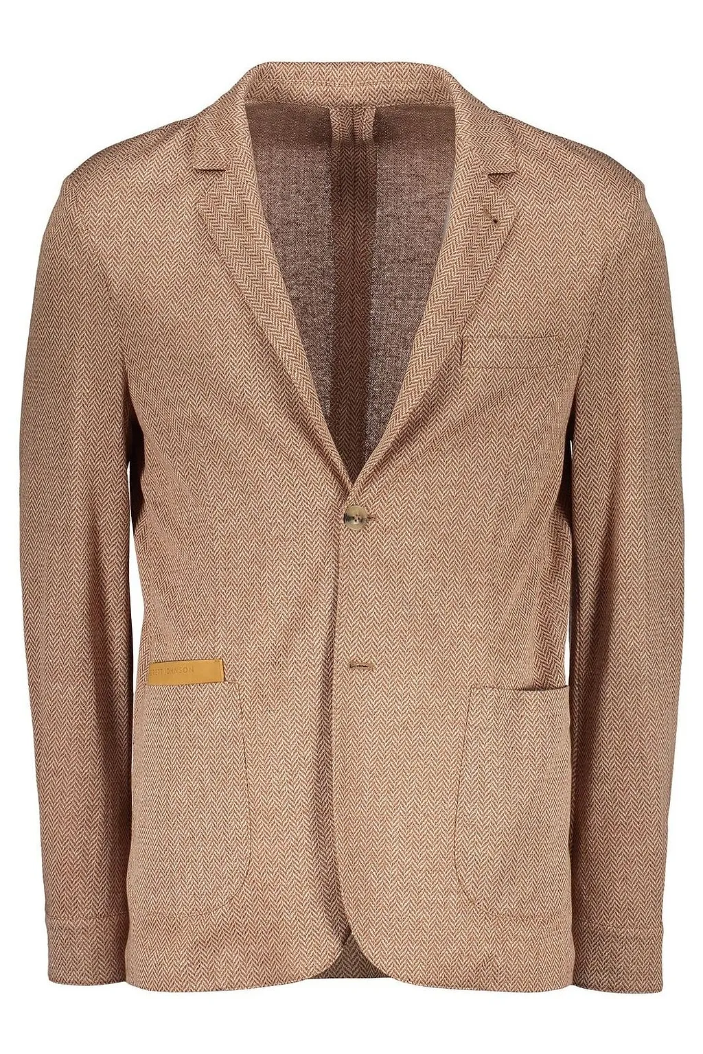 Brett Johnson Herringbone Two-Button Blazer