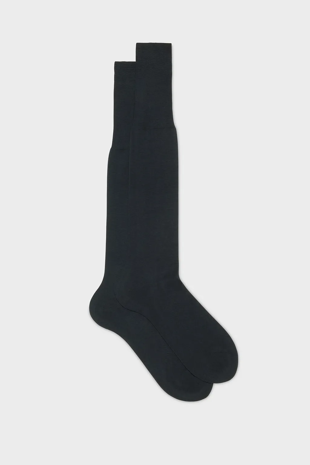 Bresciani Flat Knit Long Socks