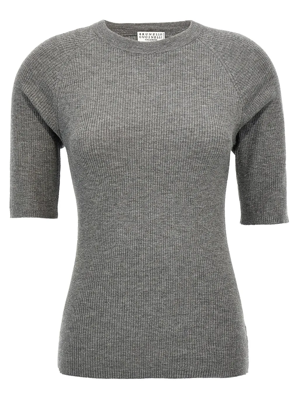 Brunello Cucinelli Crewneck Ribbed Jumper