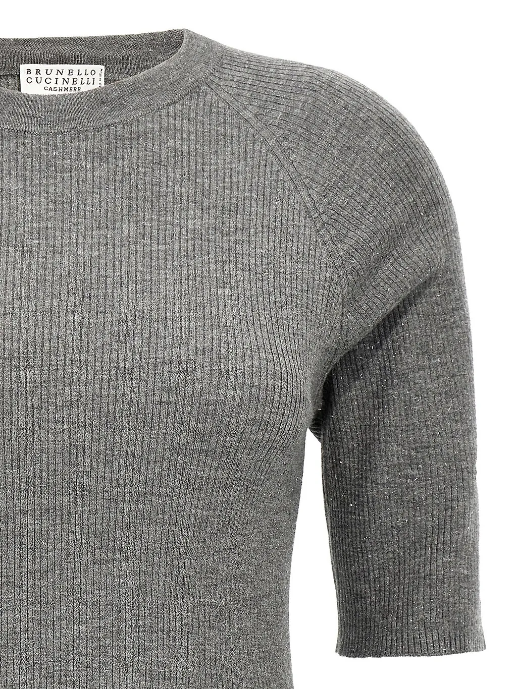 Brunello Cucinelli Crewneck Ribbed Jumper