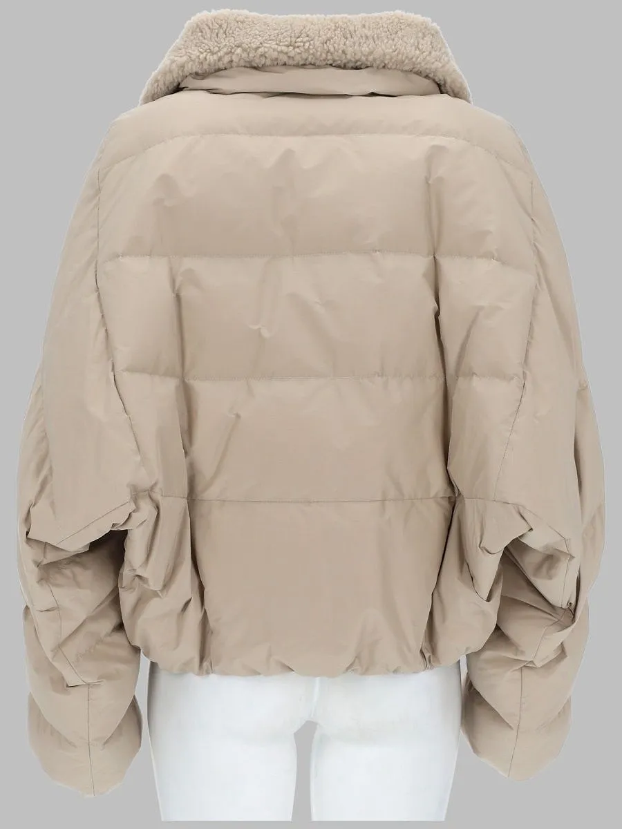 Brunello Cucinelli Cropped Down Jacket