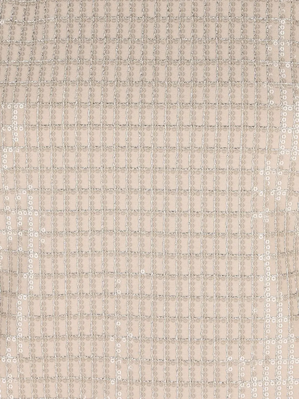 Brunello Cucinelli Dazzling Check Embroidery Jersey Top