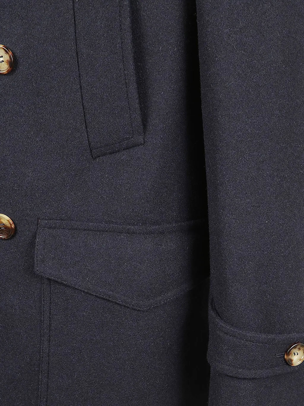 Brunello Cucinelli Double-Breasted Short Coat