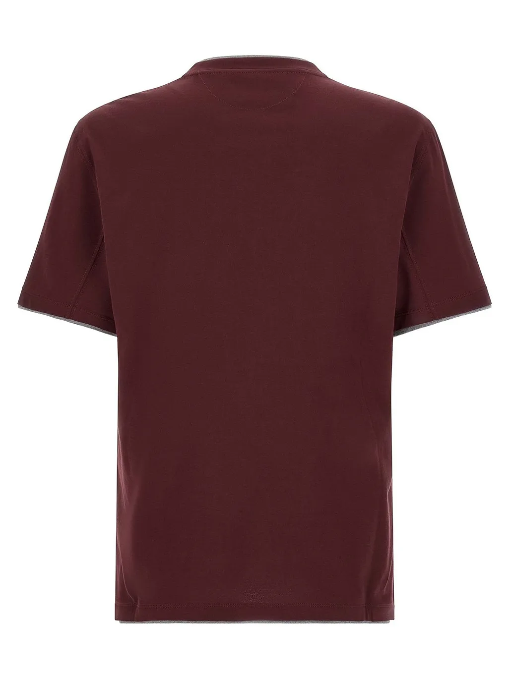 Brunello Cucinelli Double Layer T-Shirt