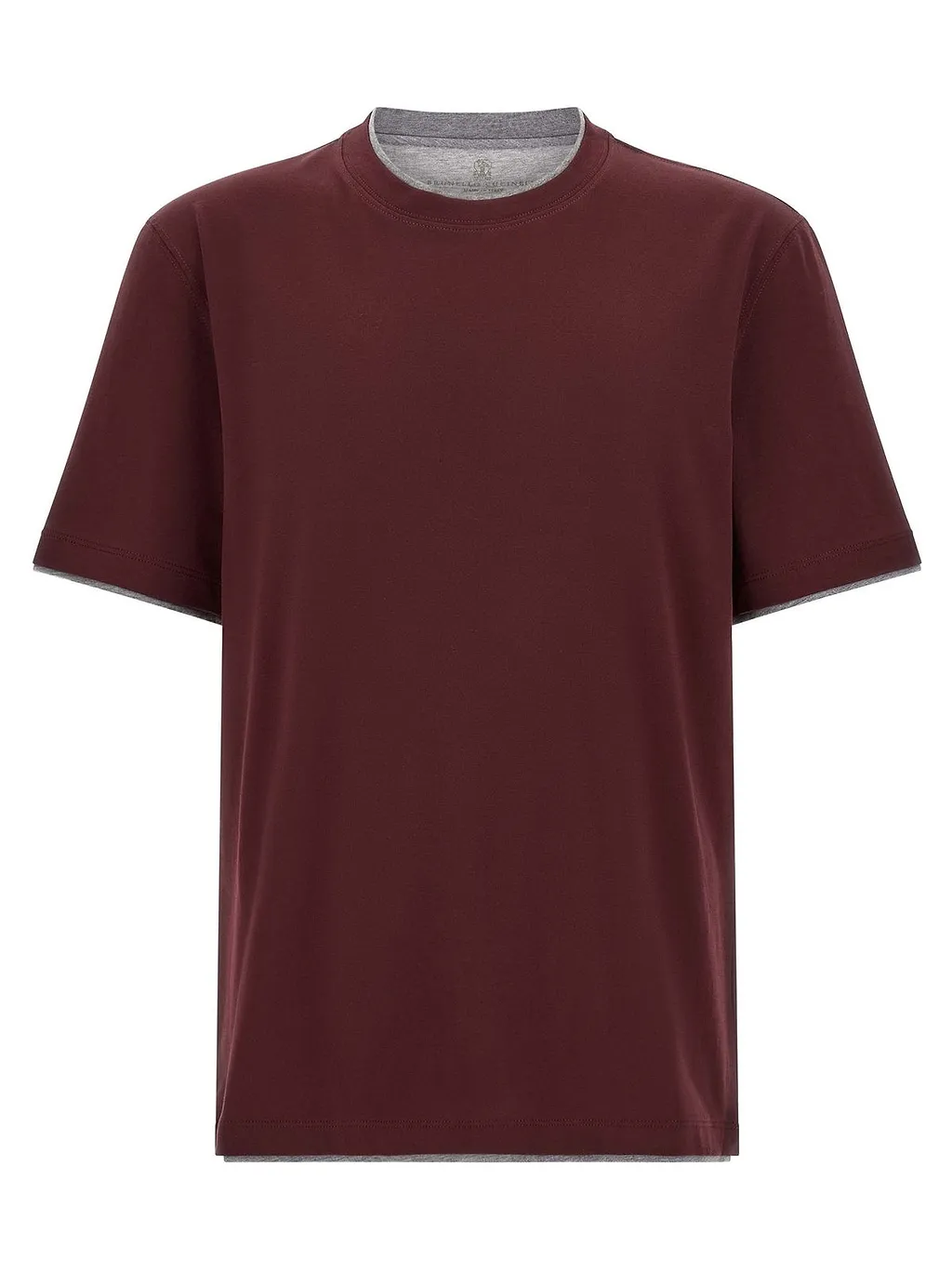 Brunello Cucinelli Double Layer T-Shirt