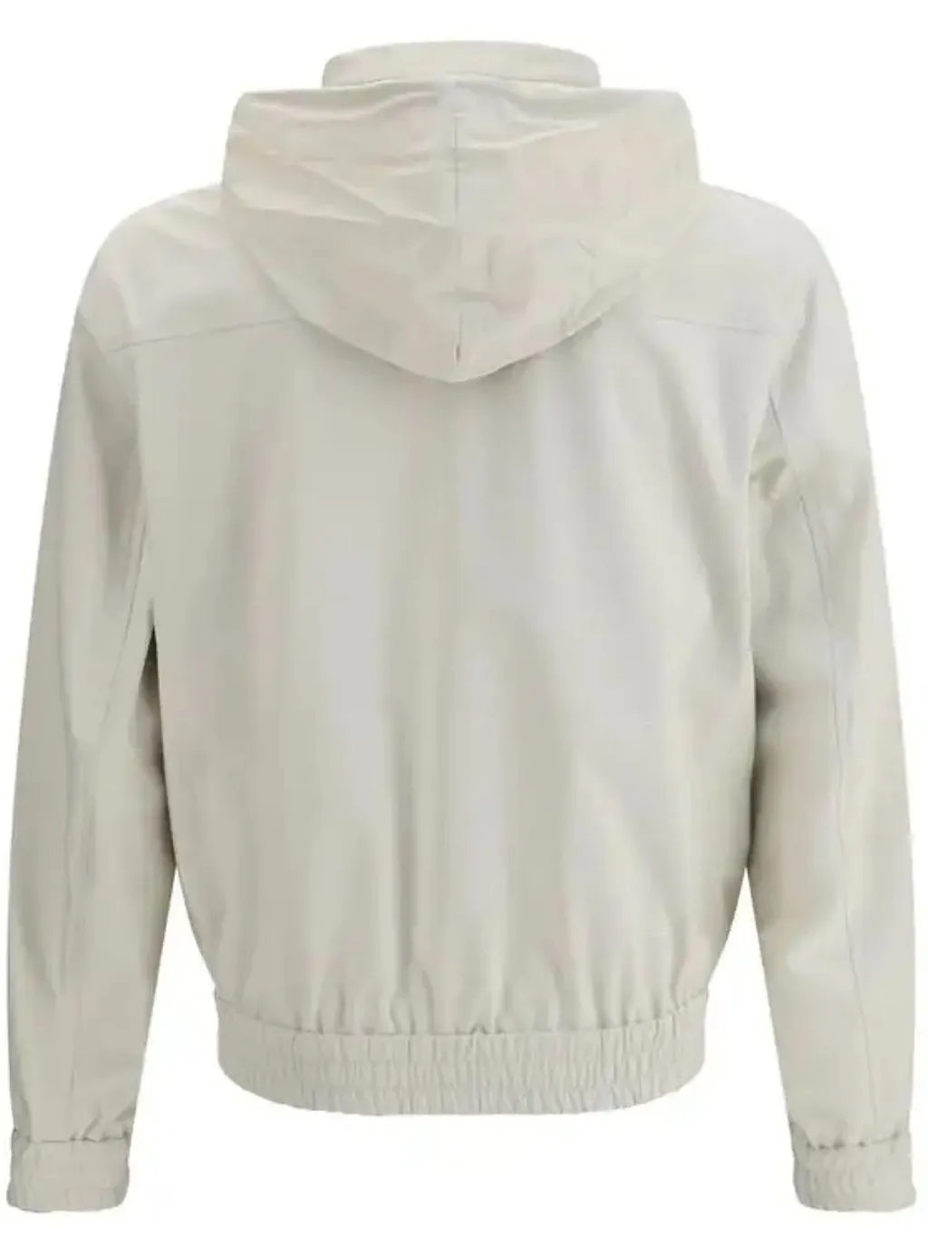 Brunello Cucinelli Elasticated Hem Zipped Bomber Jacket