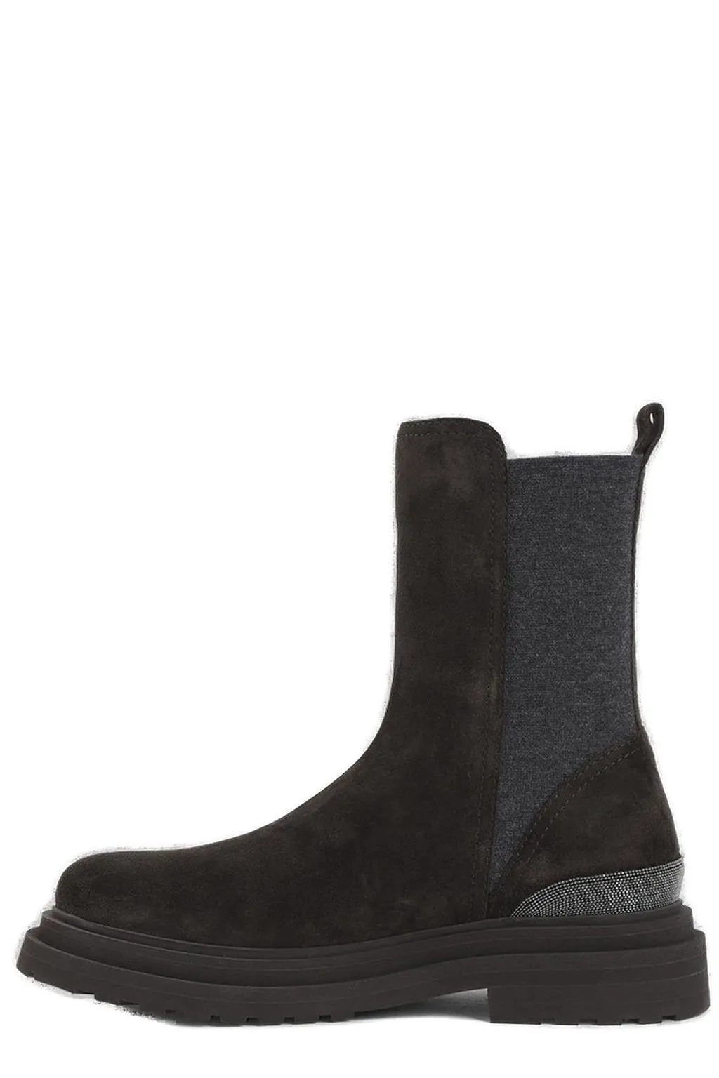 Brunello Cucinelli Embellished Ankle Boots