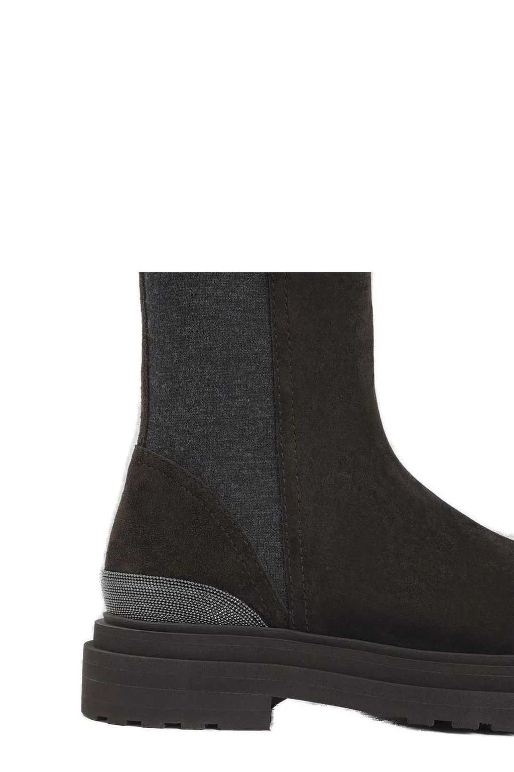 Brunello Cucinelli Embellished Ankle Boots