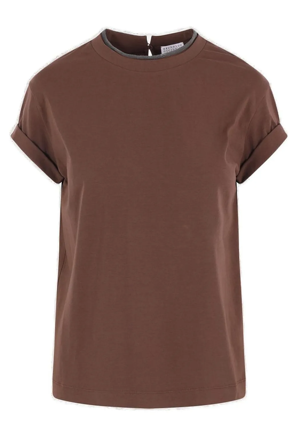Brunello Cucinelli Embellished Crewneck T-Shirt