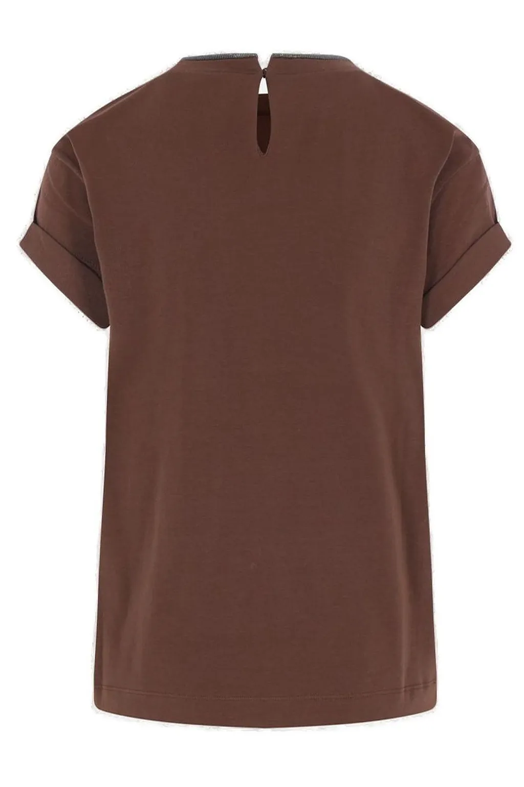 Brunello Cucinelli Embellished Crewneck T-Shirt