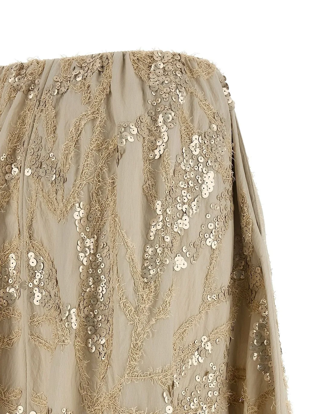 Brunello Cucinelli Embellished Embroidered Skirt