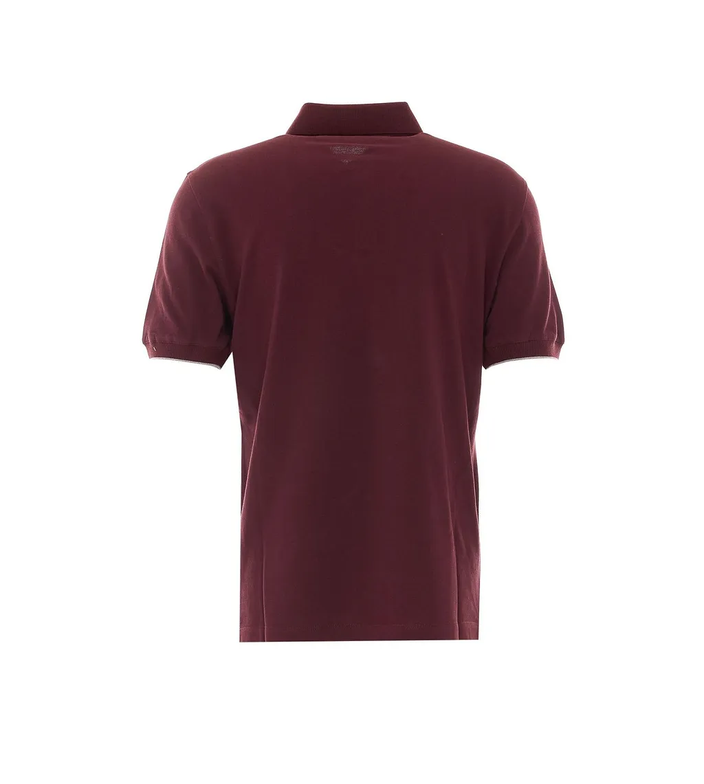 Brunello Cucinelli Embroidered Logo Polo Shirt