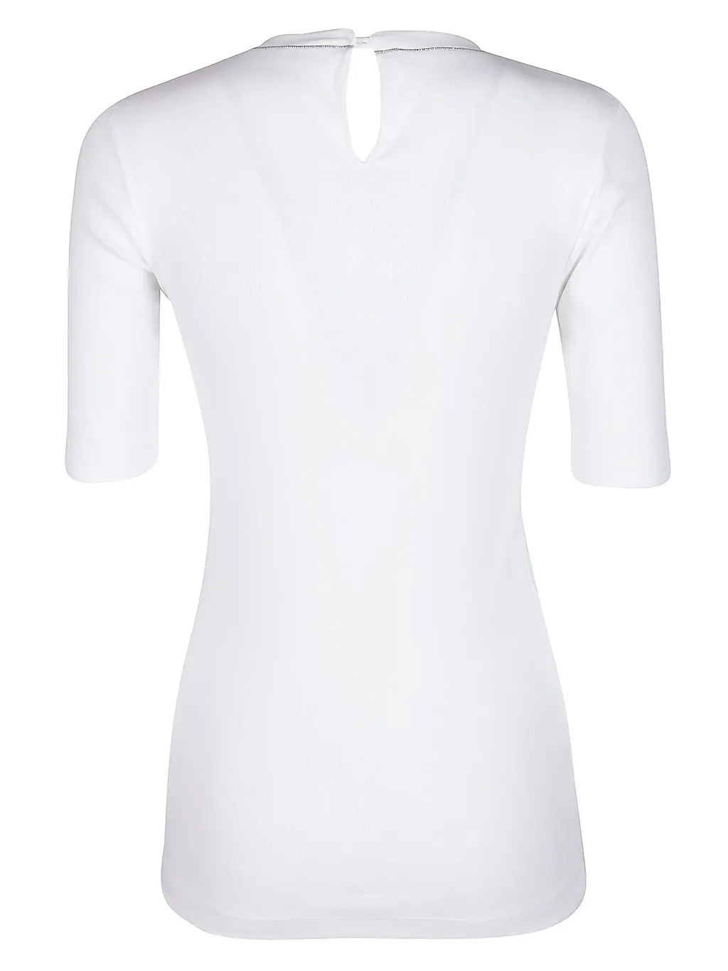 Brunello Cucinelli Embellished Short-Sleeved T-Shirt