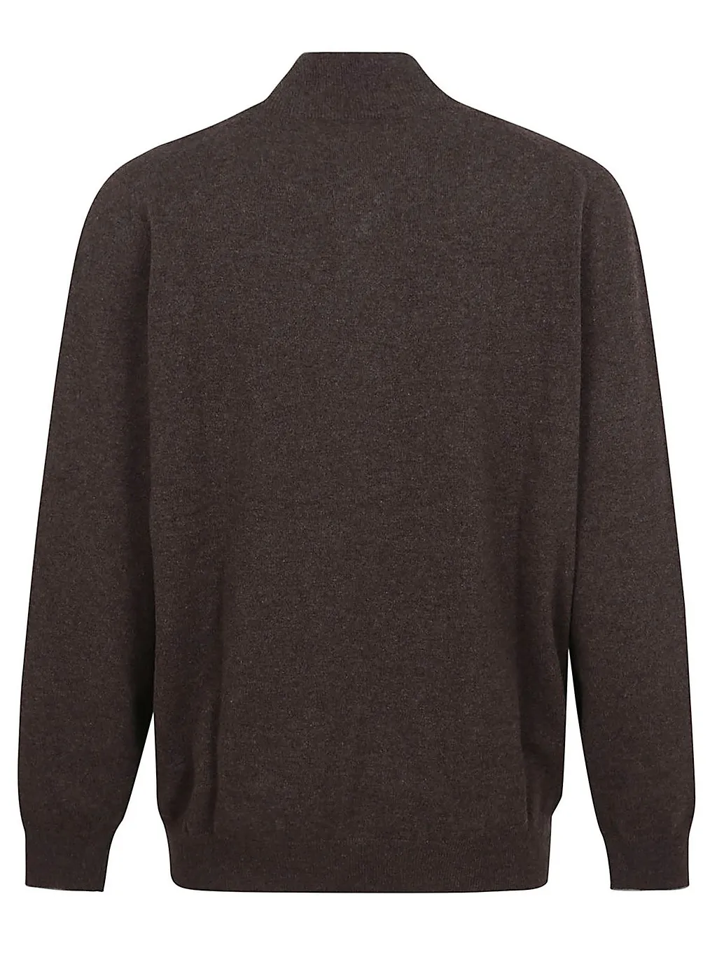Brunello Cucinelli Funnel-Neck Knitted Polo Shirt