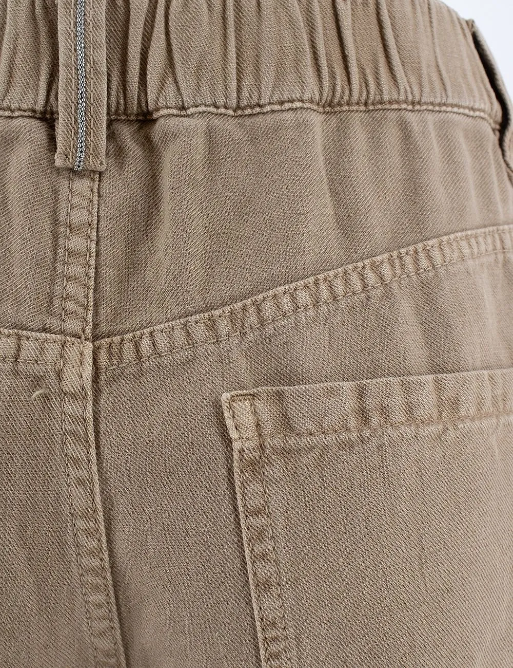 Brunello Cucinelli Garment-Dyed Contemporary Trousers