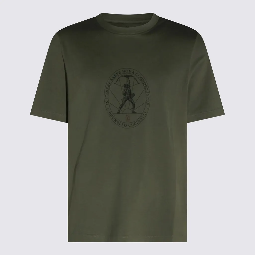 Brunello Cucinelli Graphic Print T-Shirt