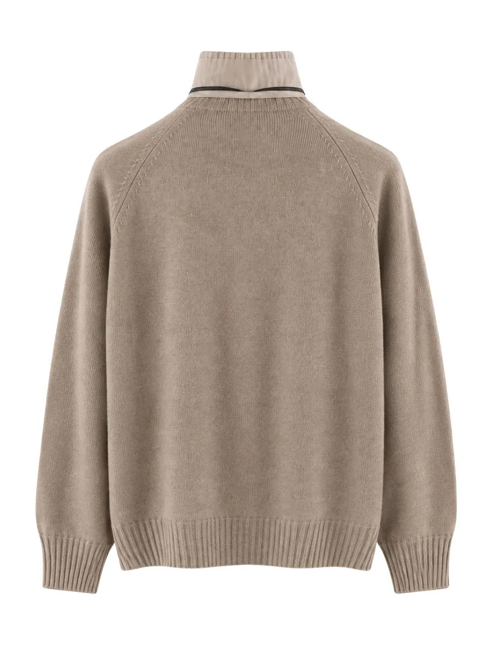 Brunello Cucinelli High Neck Knitted Jumper