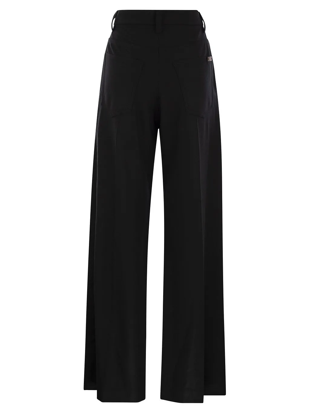 Brunello Cucinelli High-Waist Wide-Leg Trousers