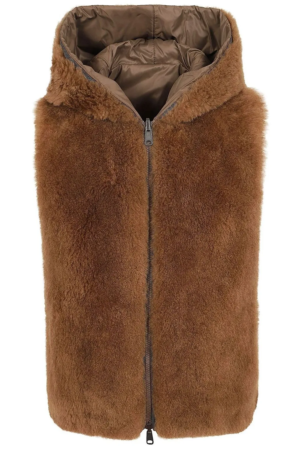 Brunello Cucinelli Hooded Padded Vest