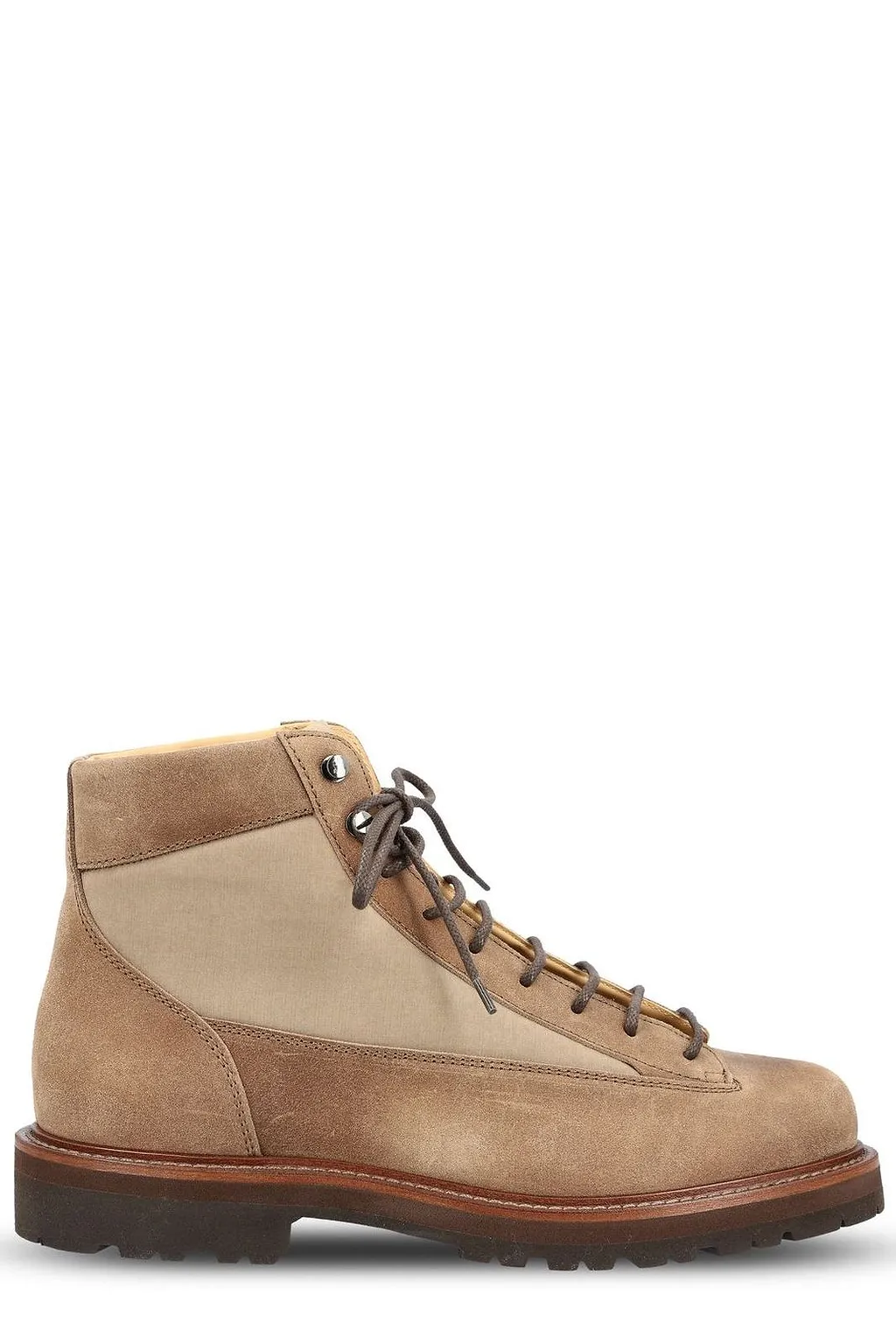 Brunello Cucinelli Lace-Up Ankle Boots