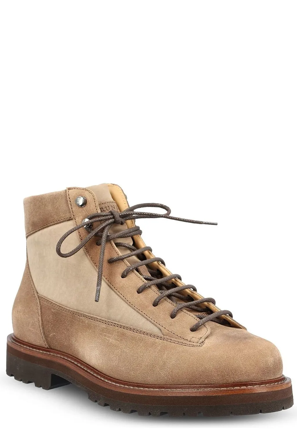 Brunello Cucinelli Lace-Up Ankle Boots