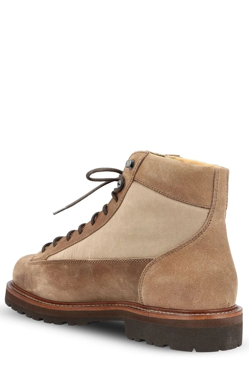 Brunello Cucinelli Lace-Up Ankle Boots