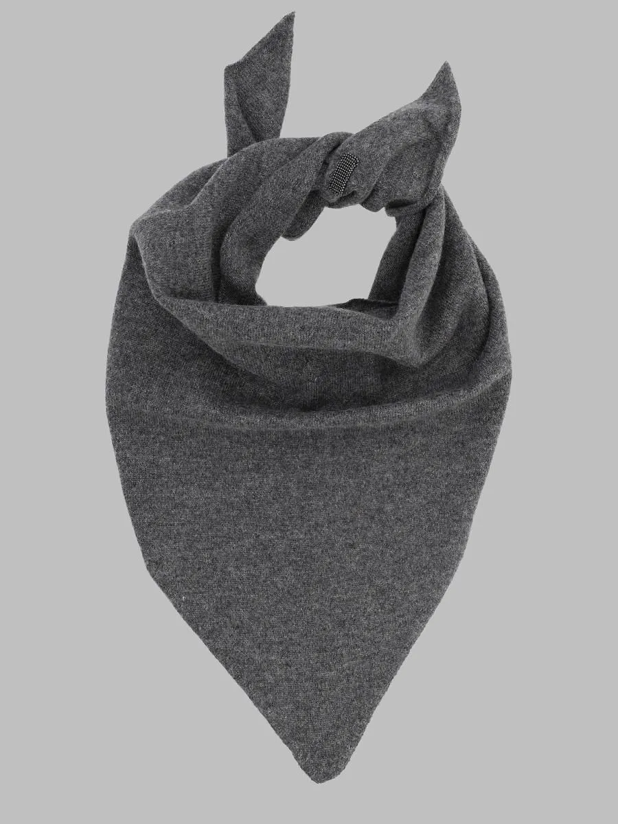 Brunello Cucinelli Knitted Triangle Scarf