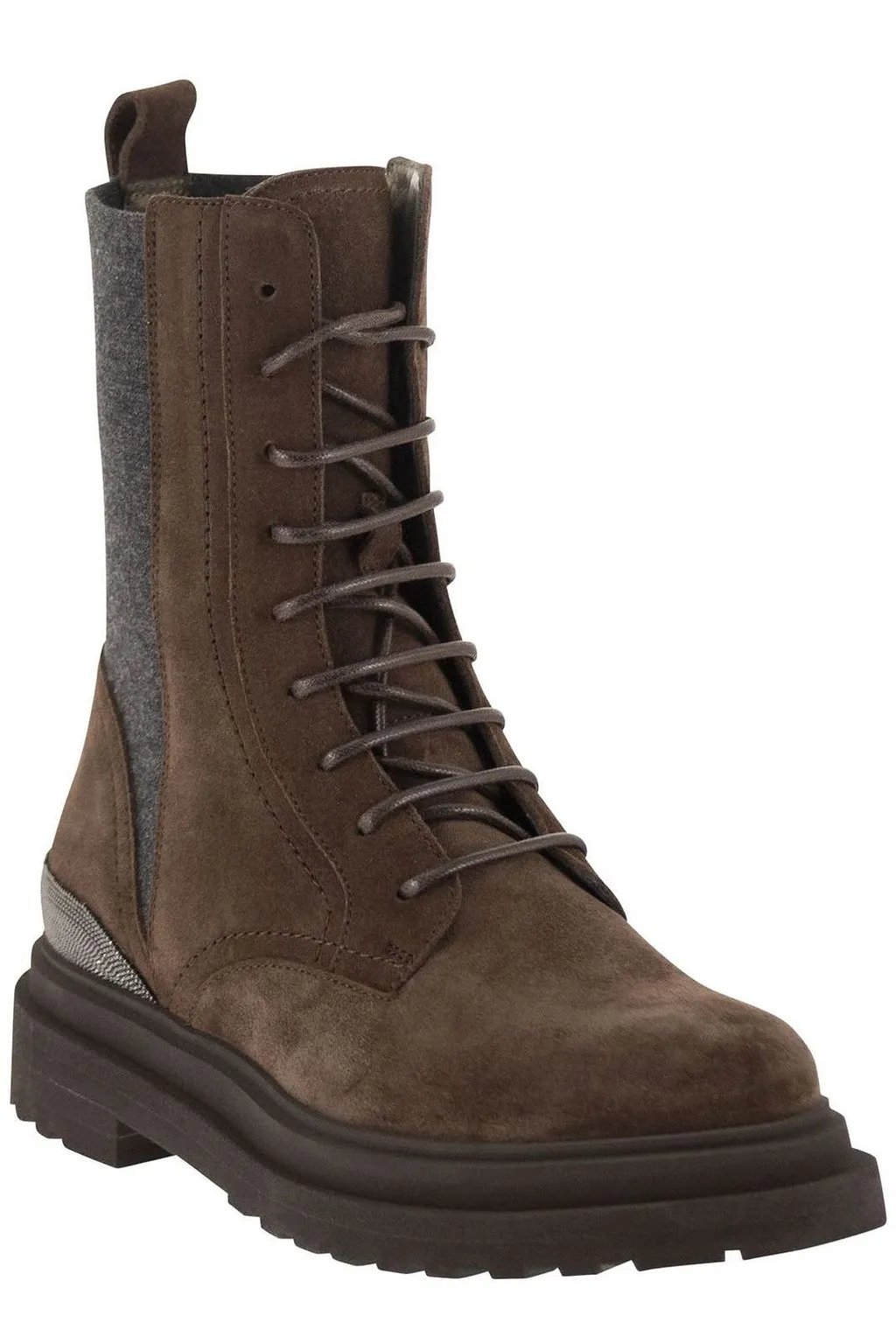 Brunello Cucinelli Lace-Up Boots