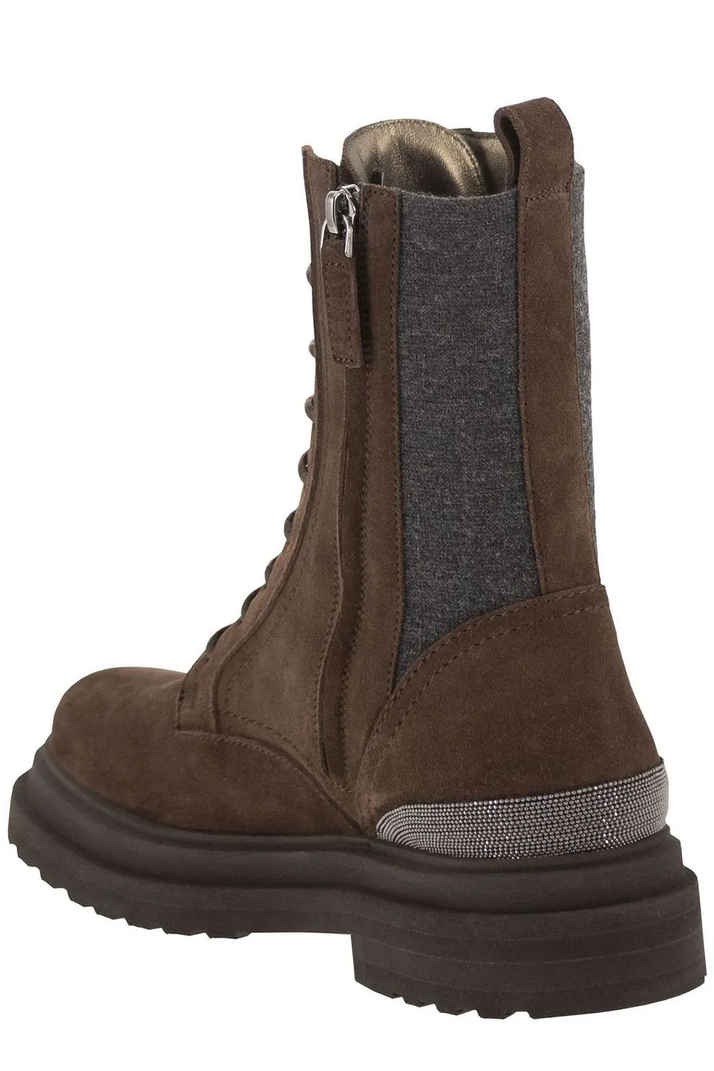 Brunello Cucinelli Lace-Up Boots