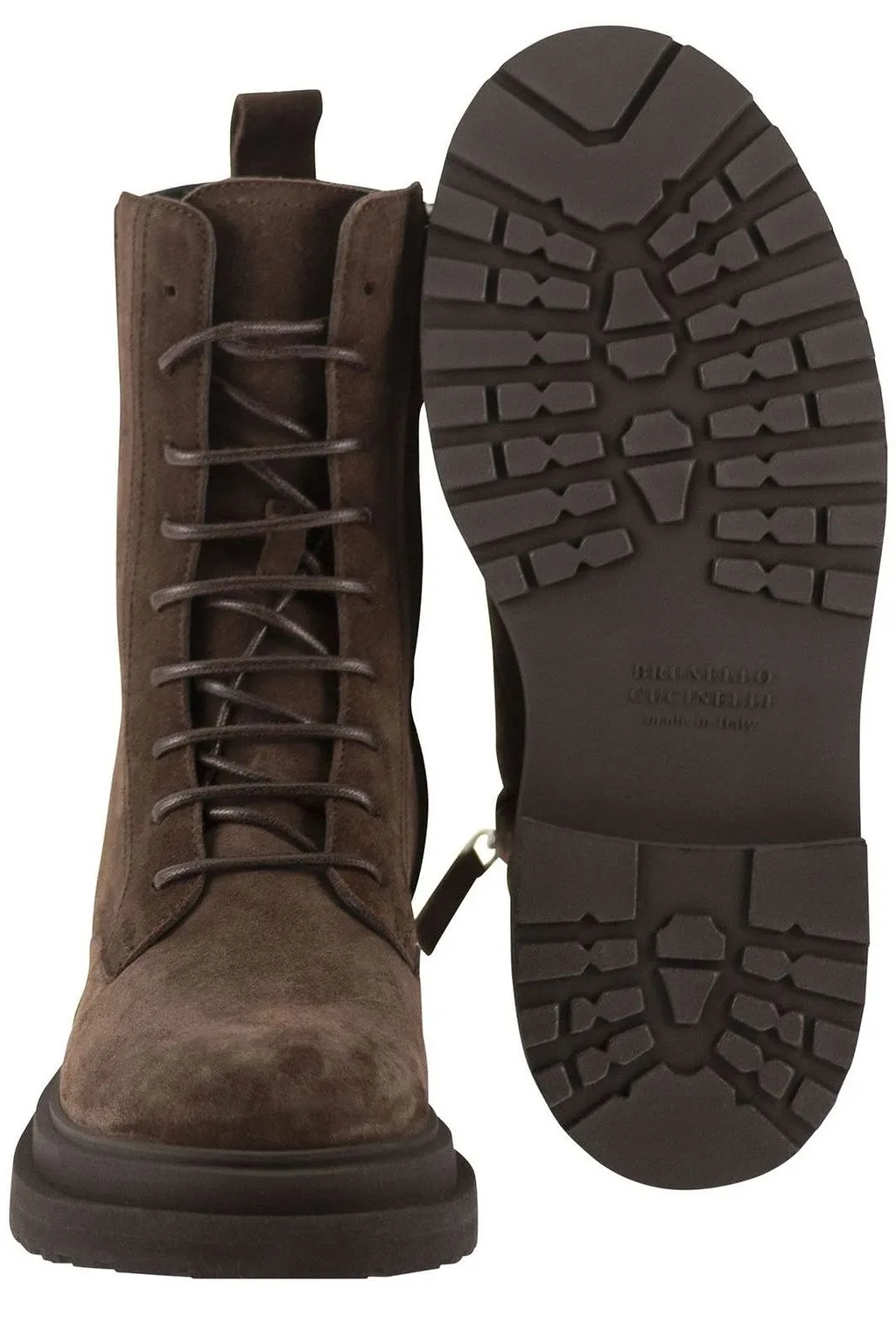 Brunello Cucinelli Lace-Up Boots