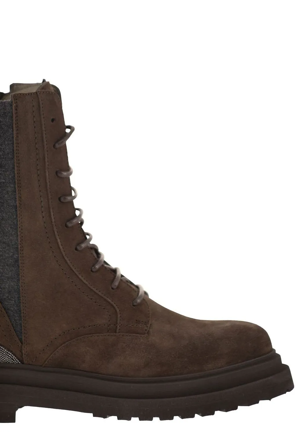 Brunello Cucinelli Lace-Up Boots