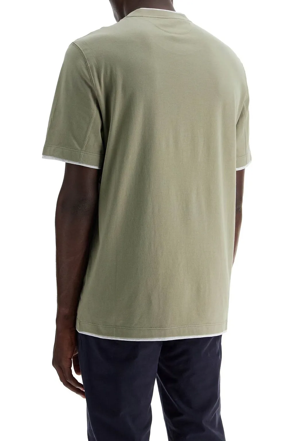 Brunello Cucinelli Layered-Effect Crewneck T-Shirt
