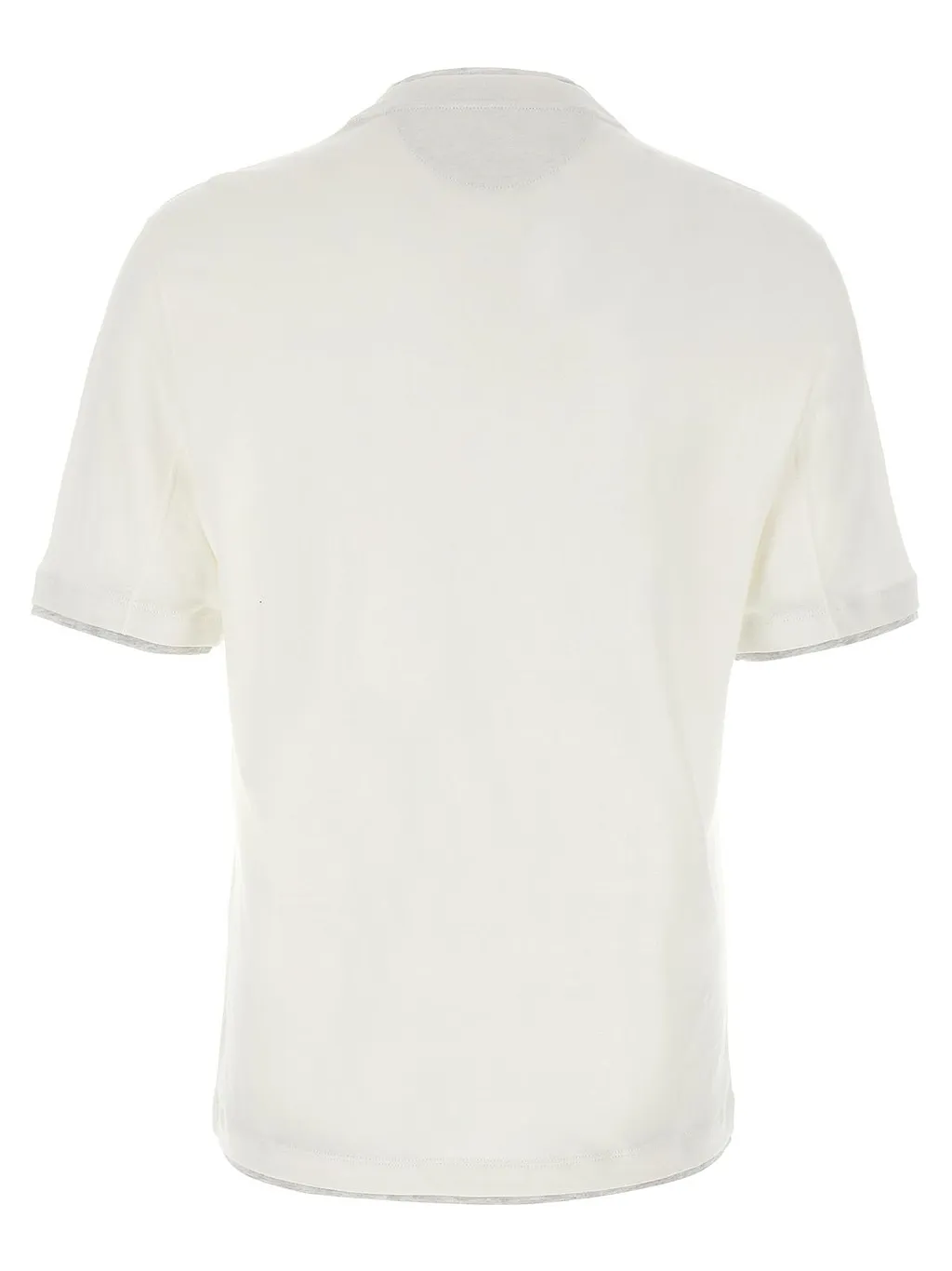 Brunello Cucinelli Layered Effect Crewneck T-Shirt