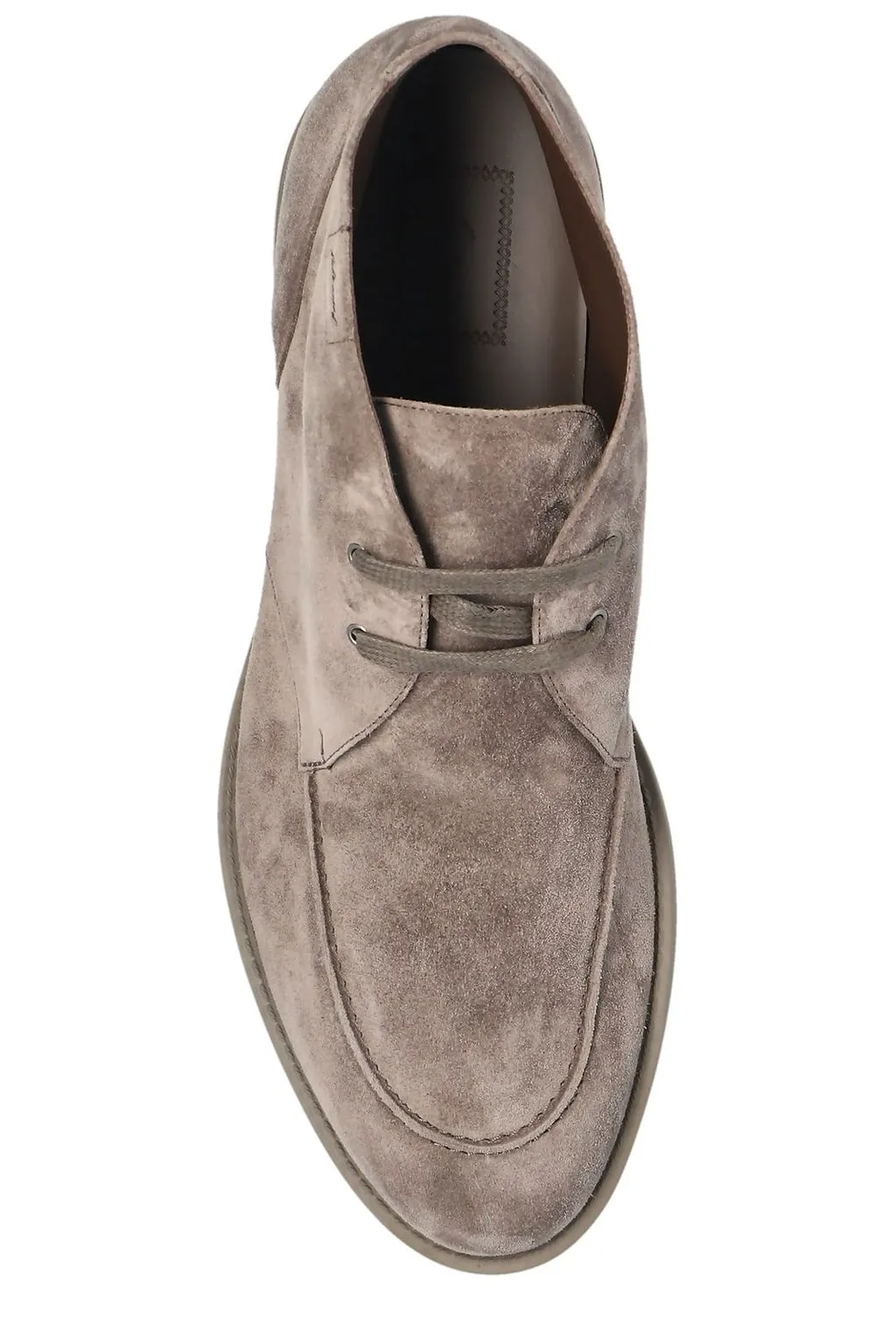 Brioni Almond Toe Lace-Up Shoes