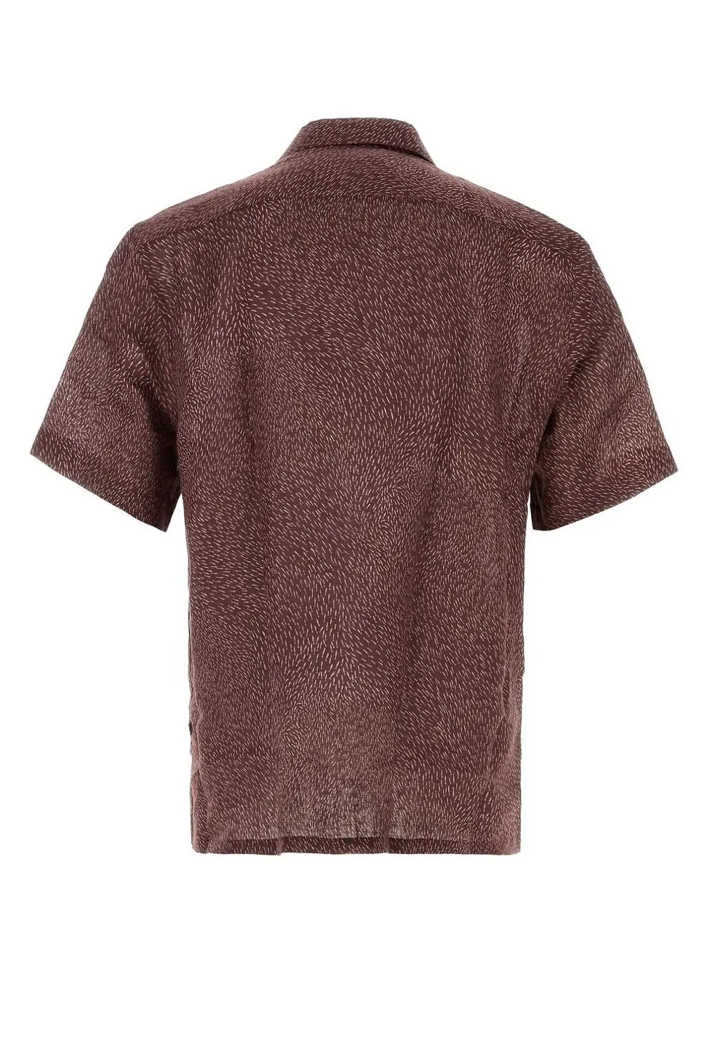 Brioni Cuban Printed Short-Sleeve Shirt