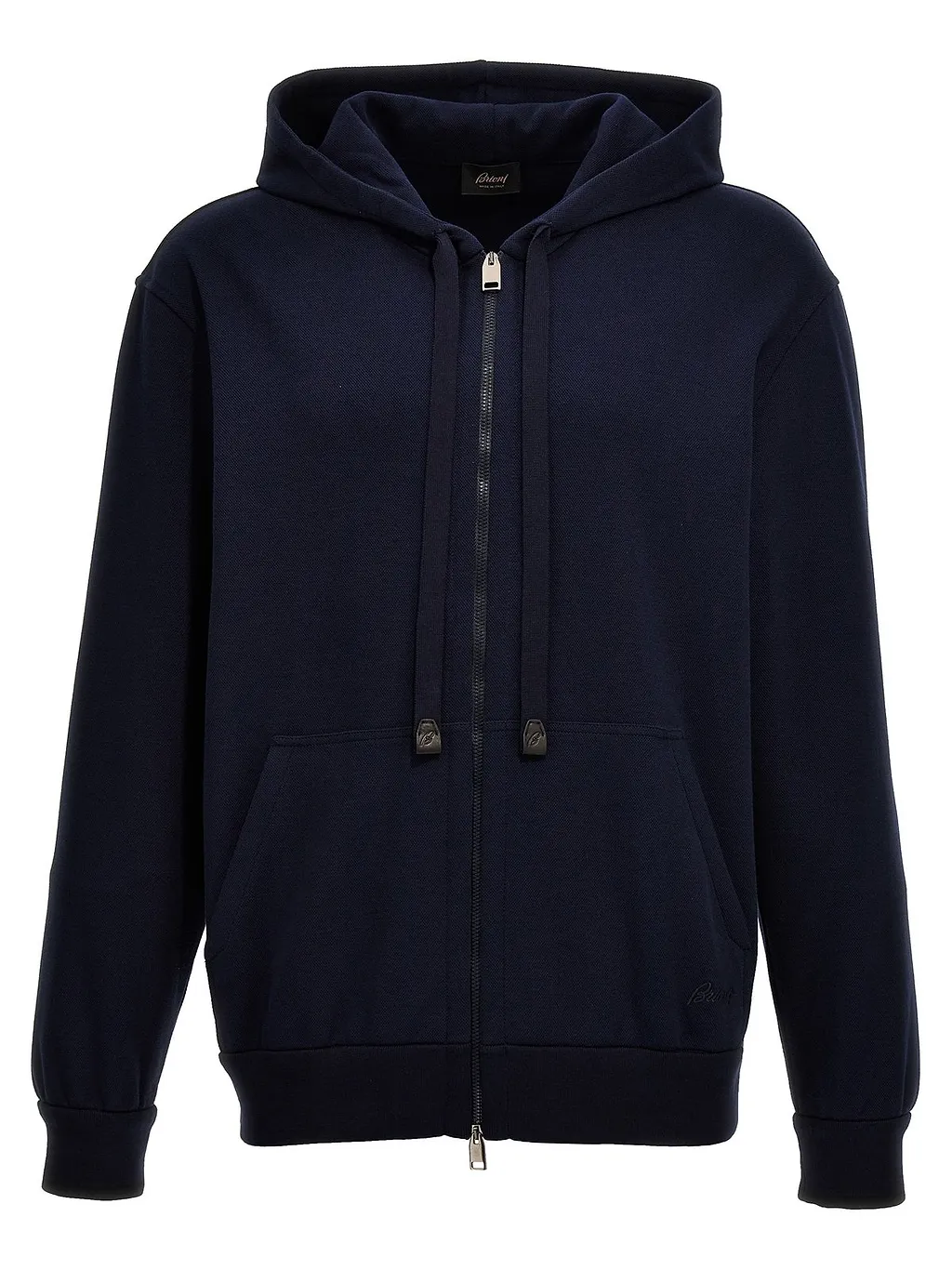 Brioni Essential Full-Zip Hoodie