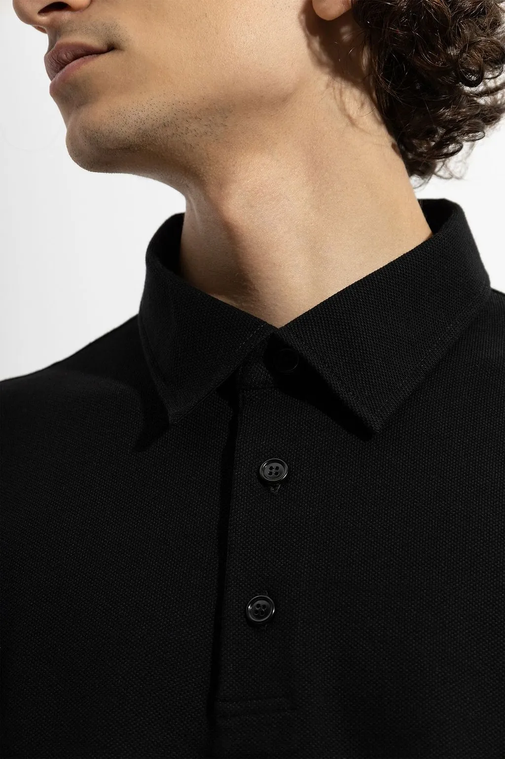 Brioni Embroidered Logo Polo Shirt