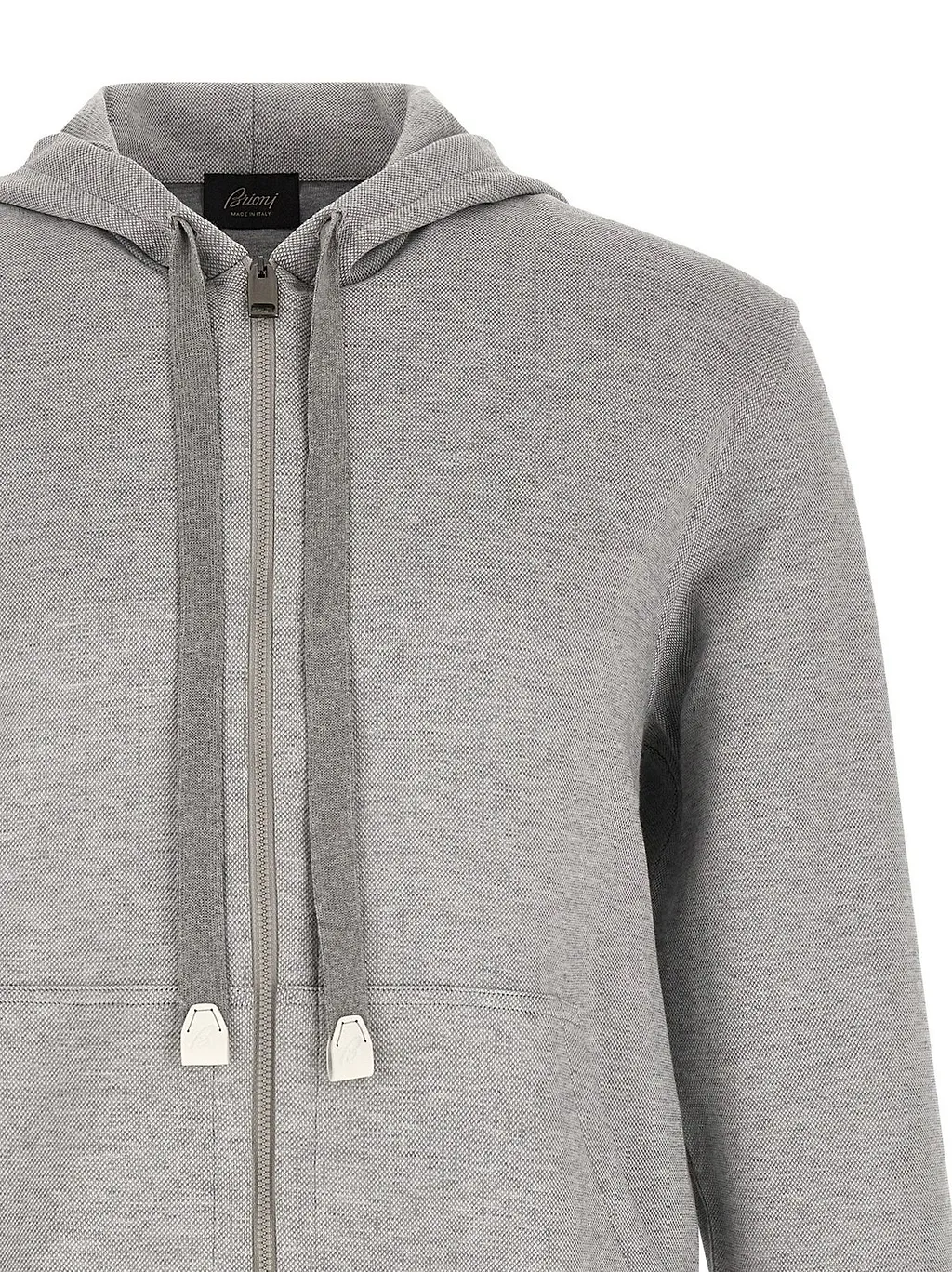 Brioni Essential Full-Zip Hoodie