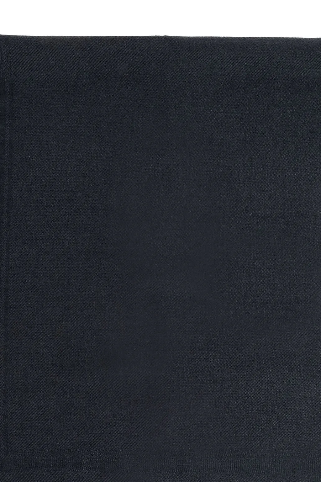 Brioni Fringed Logo Scarf