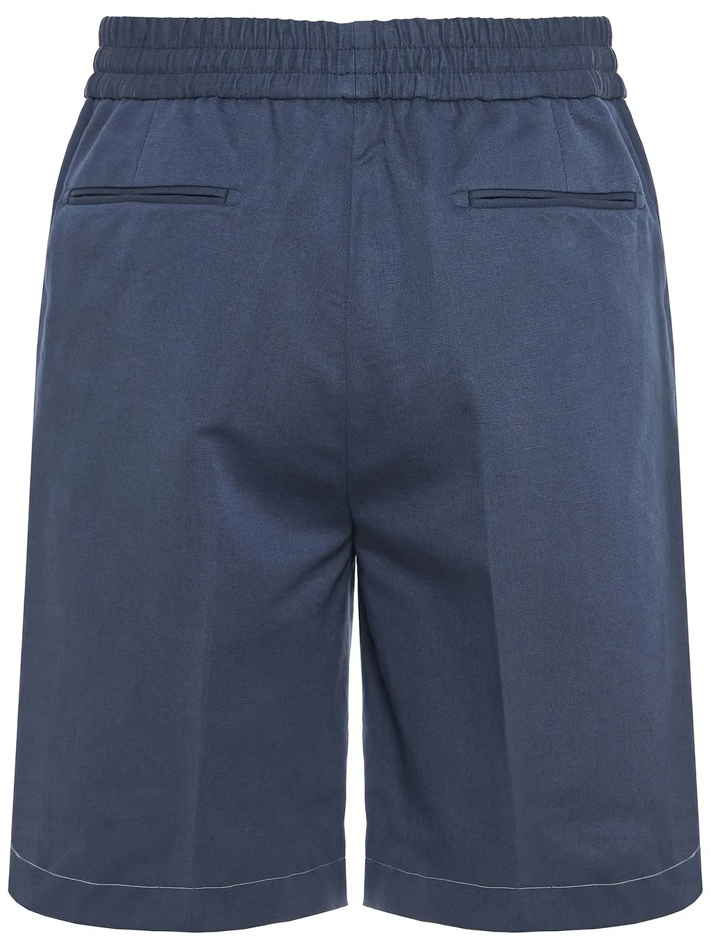 Brioni High Waist Drawstring Shorts